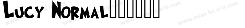 Lucy Normal字体转换